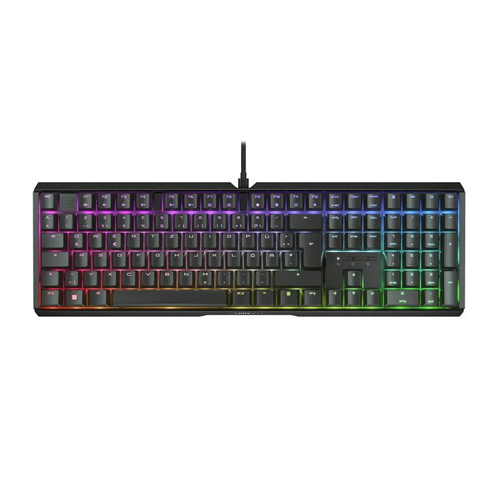 CHERRY XTRFY MX 3.1 - Teclado mecánico gaming de tamaño completo, placa metálica, retroiluminación RGB, N-Key Rollover, Anti-Ghosting, respuesta 1ms, negro CHERRY XTRFY MX 3.1 - Teclado mecánico gaming de tamaño completo, placa metálica, retroiluminación RGB, N-Key Rollover, Anti-Ghosting, respuesta 1ms, negro