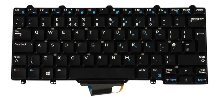 Dell Teclado Retroiluminado 83 Teclas QWERTY M15ISU-TB English-UK Dell Teclado Retroiluminado 83 Teclas QWERTY M15ISU-TB English-UK