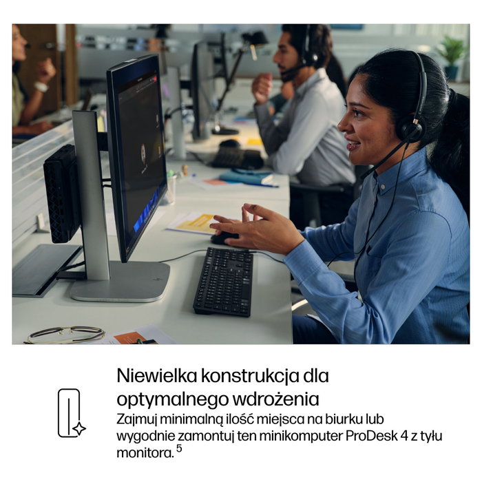 HP ProDesk 4 Mini G1i CU5 225T 16GB 512GB SSD Windows 11 Pro QWERTY