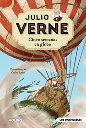 Cinco semanas en globo, Julio Verne - RBA MOLINO