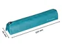 Liderpapel Estuche portatodo slim cilíndrico azul turquesa