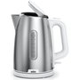 Braun WK 1500 WH PurShine Hervidor de Acero Inoxidable 1,7 L Blanco/Plata