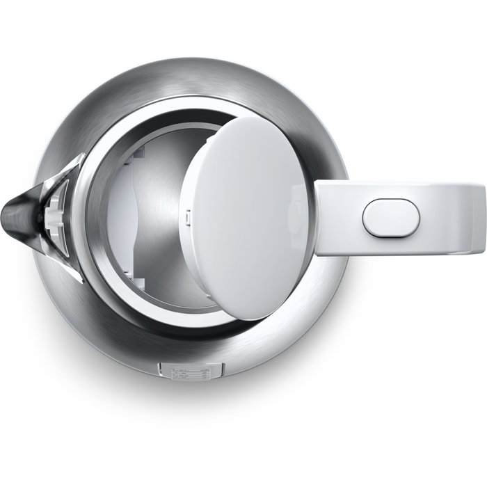 Braun WK 1500 WH PurShine Hervidor de Acero Inoxidable 1,7 L Blanco/Plata