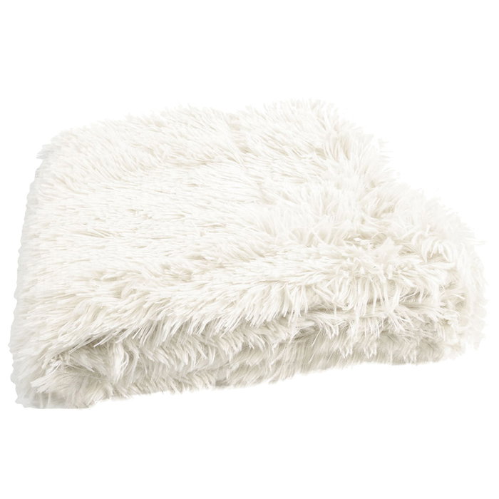 Home Deco Factory Manta Pelo Blanco 120x150 cm Home Deco Factory Manta Pelo Blanco 120x150 cm