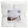 Home Deco Factory Manta Pelo Blanco 120x150 cm