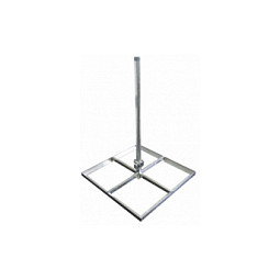 Televes BS 40/4 Soporte para balcones con 4 placas de base e incluye mástil de 1m