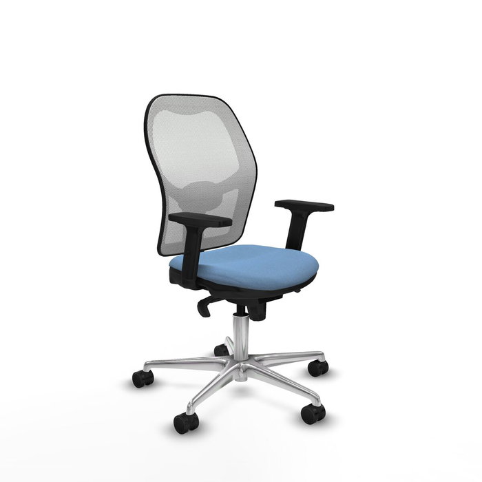 PIQUERAS Y CRESPO Silla de oficina Jorquera Azul cielo y Blanco PIQUERAS Y CRESPO Silla de oficina Jorquera Azul cielo y Blanco