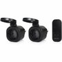 Smartwares Set de Mini Enchufes para Exterior SH4-99653 Negro