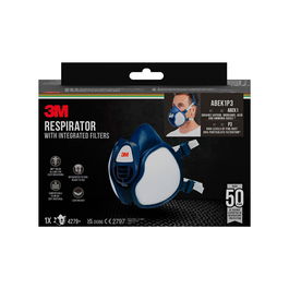 3M Mascarilla 4279+ con filtros integrados ABEK1P3