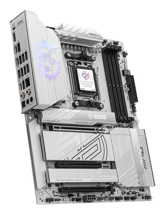 MSI MPG X870E EDGE TI WIFI ATX Blanco