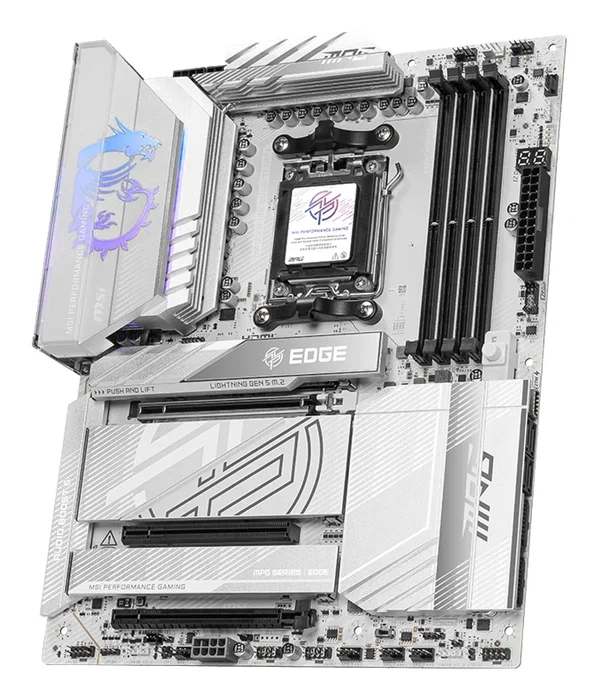 MSI MPG X870E EDGE TI WIFI ATX Blanco