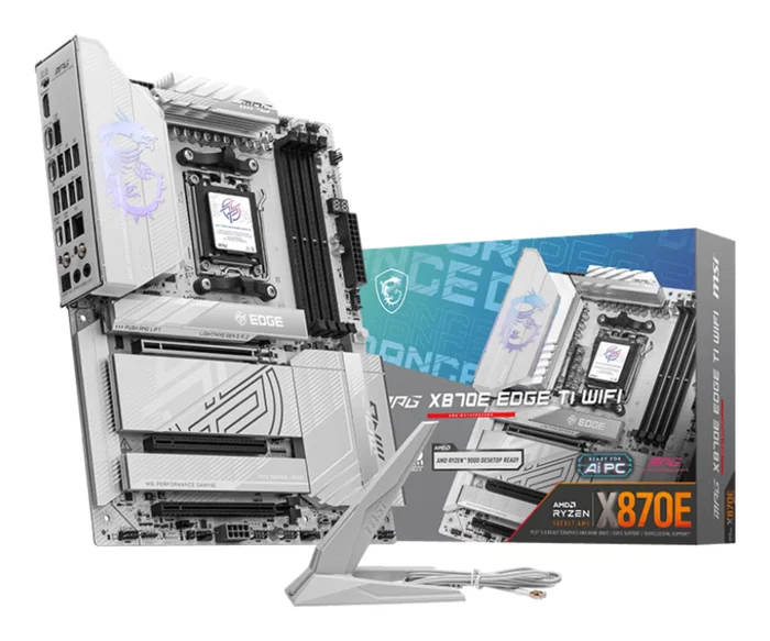 MSI MPG X870E EDGE TI WIFI ATX Blanco