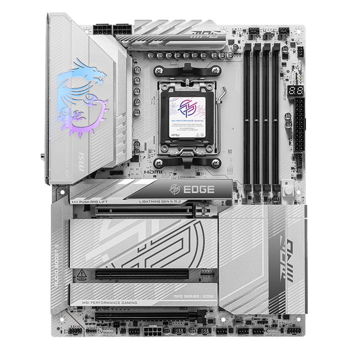 MSI MAG X870E EDGE TI Wifi Placa Base ATX DDR5 Wi-Fi 7