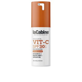 La Cabine Gel Facial con SPF30, Protección Solar Invisible con Vitamina C, Fluido Ligero de 30 ml