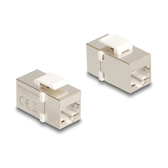 DeLOCK 90637 Módulo Keystone RJ45 hembra a RJ45 hembra Cat.6 FTP Plano DeLOCK 90637 Módulo Keystone RJ45 hembra a RJ45 hembra Cat.6 FTP Plano