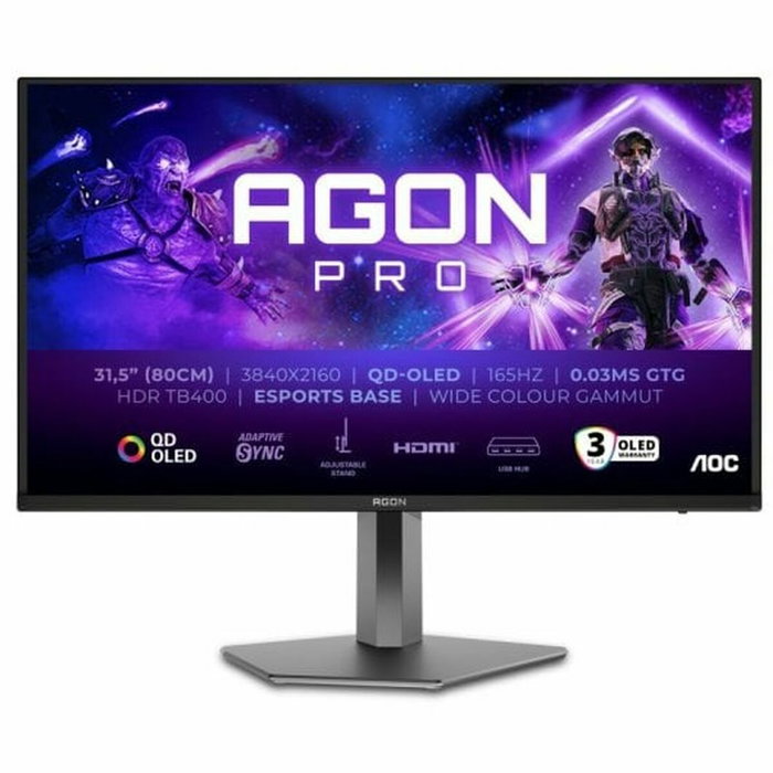 AOC AGON PRO AG326UD Monitor Gaming QD-OLED 4K 31,5 pulg 165Hz AOC AGON PRO AG326UD Monitor Gaming QD-OLED 4K 31,5 pulg 165Hz