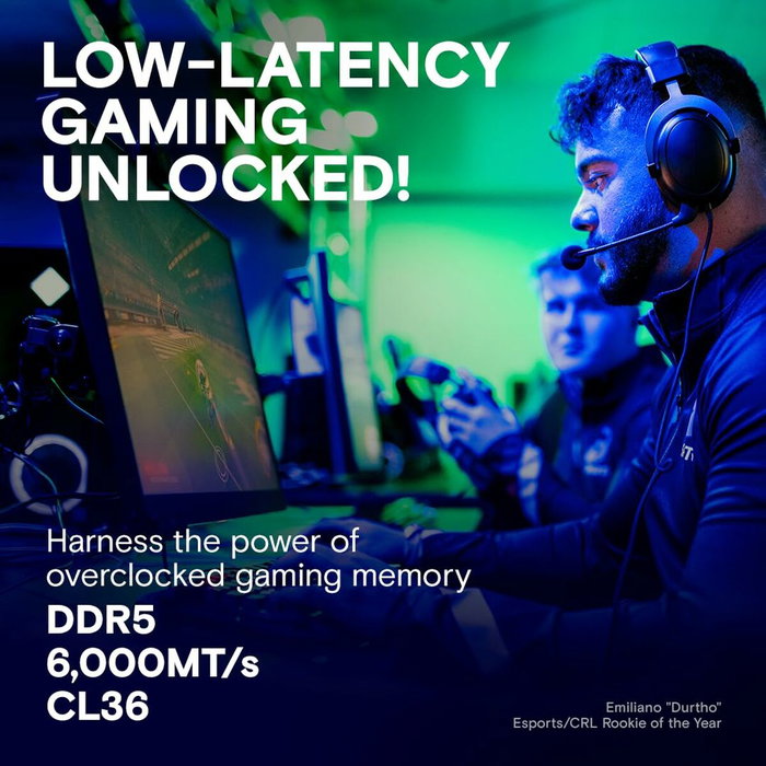 Crucial Pro CP2K16G60C36U5W 32 GB (2 x 16 GB) DDR5 6000 MHz Crucial Pro CP2K16G60C36U5W 32 GB (2 x 16 GB) DDR5 6000 MHz