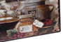 DKD Home Decor Decoración de Pared Metal Lavanda Surtido de 2