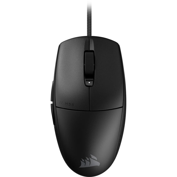 Corsair M55 Ratón Gaming Ligero con Cable Negro - CH-930F000-WW Corsair M55 Ratón Gaming Ligero con Cable Negro - CH-930F000-WW