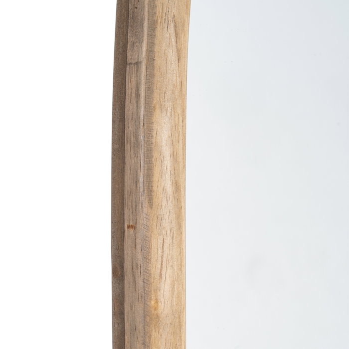 Ixia Espejo Natural Madera Decoración 38,50 x 3 x 62 cm