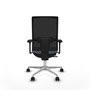 PIQUERAS Y CRESPO Silla de oficina Horna Gris con Brazos 3D