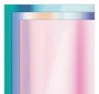 Cricut Muestrario de Vinilo Holográfico 30x60cm, 3 Hojas (Ópalo, Rosa, Azul)