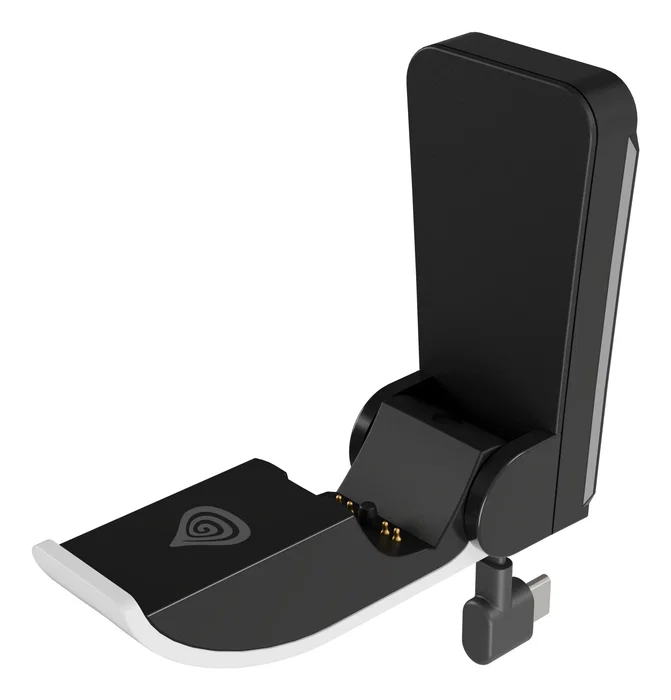 GENESIS Tin 305 Cargador Plegable para Controladores DualSense y DualSense Edge de PlayStation 5 (PS5 Slim) - Color Blanco y Negro GENESIS Tin 305 Cargador Plegable para Controladores DualSense y DualSense Edge de PlayStation 5 (PS5 Slim) - Color Blanco y Negro