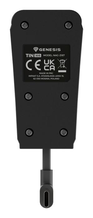 Genesis Cargador Gamepad TIN 305 para PlayStation 5 Slim - Accesorio de Carga Genesis Cargador Gamepad TIN 305 para PlayStation 5 Slim - Accesorio de Carga