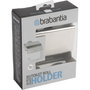 Brabantia Portarrollos de Papel Higiénico Brilliant Steel Plata