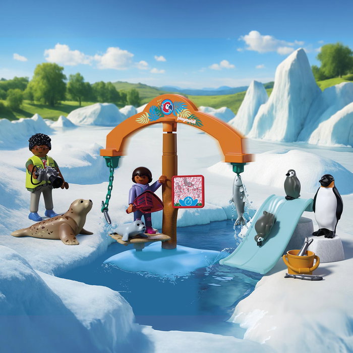 Playmobil My Life Zoo: Expedición Al Hielo