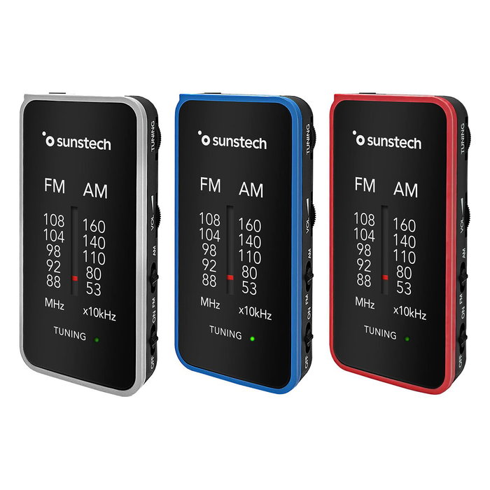 Sunstech Radio Portátil RPC6SL Negro, Gris Sunstech Radio Portátil RPC6SL Negro, Gris