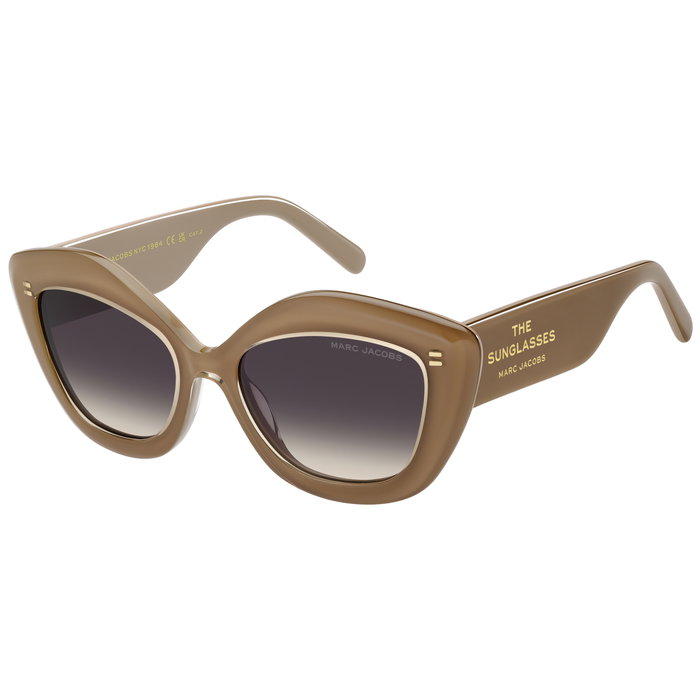 The Marc Jacobs MARC-800-S-DLN Gafas de sol Beige y Rosa The Marc Jacobs MARC-800-S-DLN Gafas de sol Beige y Rosa