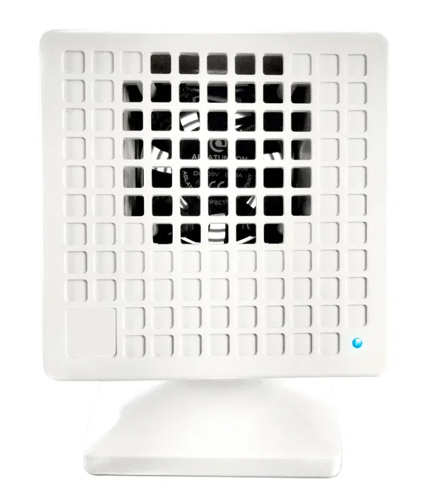 Vibian Purificador de Aire Ablatum-VB-211002W Virus Killer, Elimina el 99.99% Virus SARS-CoV-2 y Bacterias, Tecnología Bipolar Ionization (BPI), 30 m², 5W, 10 dB, Color Blanco
