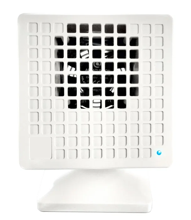 Vibian Purificador de Aire Ablatum-VB-211002W Virus Killer, Elimina el 99.99% Virus SARS-CoV-2 y Bacterias, Tecnología Bipolar Ionization (BPI), 30 m², 5W, 10 dB, Color Blanco
