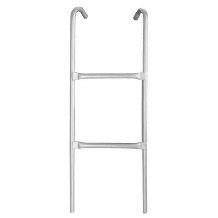 Ociotrends Escalera para trampolines hasta 10' Plata