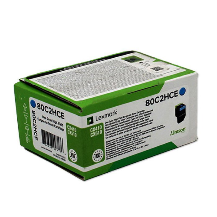 Lexmark 802HCE Cyan XXL Cartucho de Tóner