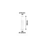 RABALUX Inox torch Lámpara de Suelo Exterior E27 IP44