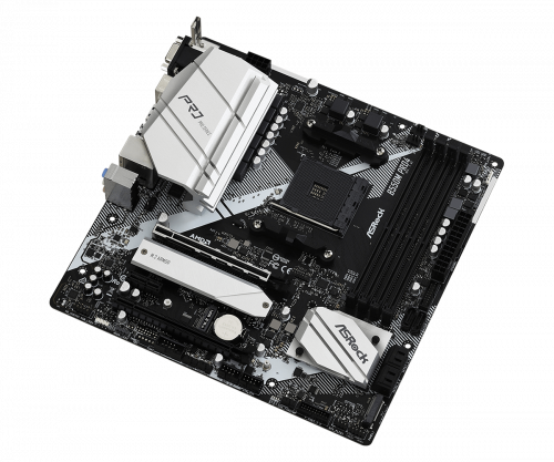 ASRock Placa Base AM4 B550M PRO4 Micro ATX para AMD Ryzen 3000 Series DDR4