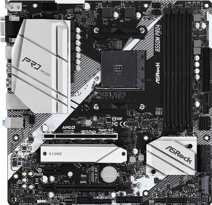ASRock B550M PRO4 micro ATX AMD B550 AM4