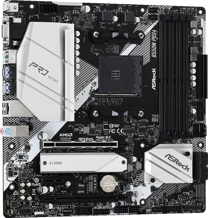 ASRock B550M PRO4 micro ATX AMD B550 AM4