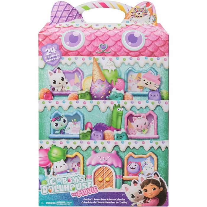 Spinmaster Gabby y la Casa Mágica - Calendario de Adviento con 24 Sorpresas