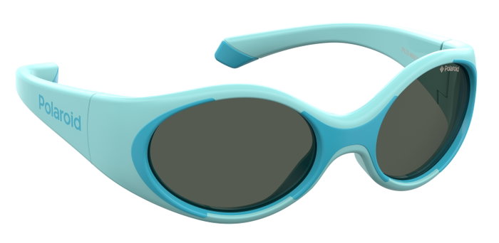 Polaroid PLD-8037-S-MVU-M9 Gafas de Sol Infantiles Azules