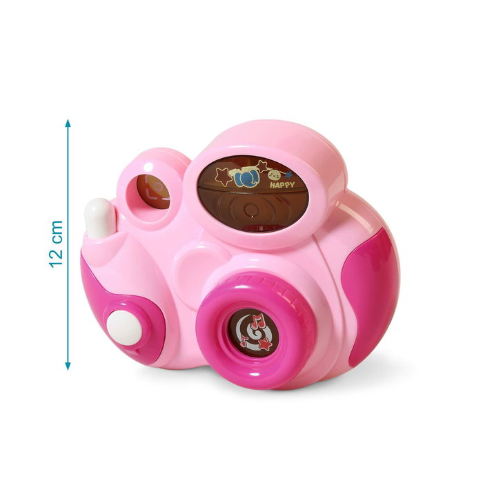 Cámara de Fotos Rosa para Niños con Sonidos y Luces Educativa de Imitación