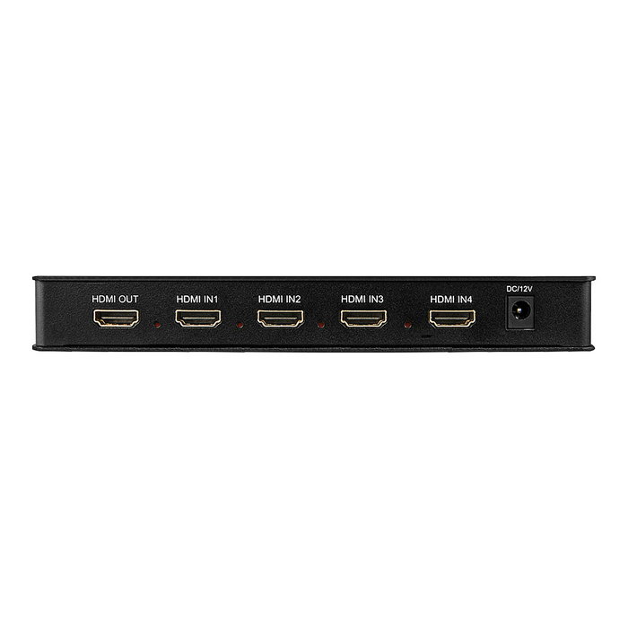 LINDY HDMI-Switch 4 Port Multi-View 1080p Quadview PiP 38150