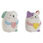 DKD Home Decor Hucha de Dolomita Multicolor Surtido de 2 Unidades