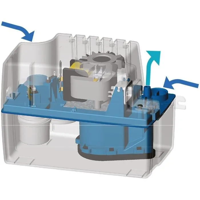 SFA Sanicondens Pro V02 Bomba de Elevación de Condensados 45 dBA para Caldera / Aire Acondicionado