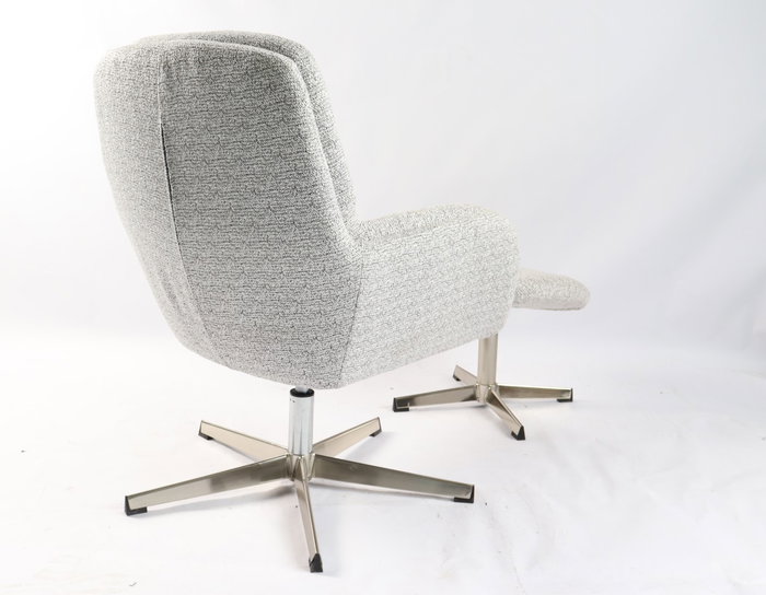 DKD Home Decor Butaca Moderno Gris Set de 2, 78 x 83 x 72 cm