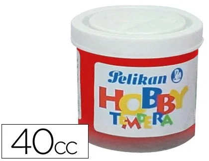 Pelikan Tempera hobby 40 cc bermellon -n.58 Pelikan Tempera hobby 40 cc bermellon -n.58
