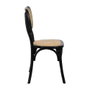 Silla Negro Madera de Olmo Contract 45 X 41 X 88 cm