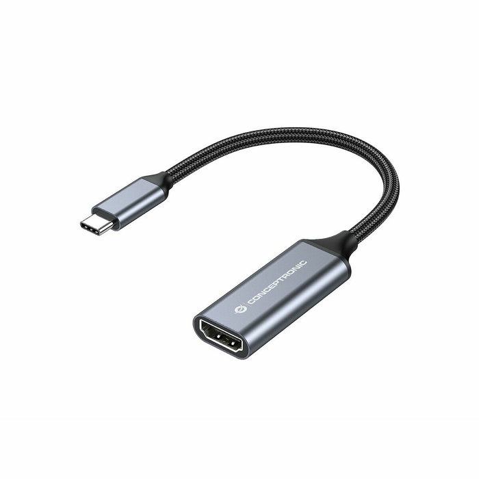 Conceptronic Adaptador USB-C a HDMI 4K/60Hz ABBY09G Gris Conceptronic Adaptador USB-C a HDMI 4K/60Hz ABBY09G Gris
